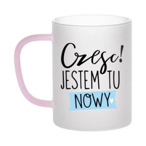 Kubki szronione dwukolorowe
