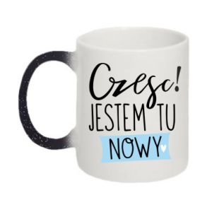 Kubki zmieniające kolor brokatowe