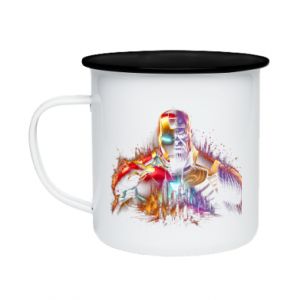 Kubki ceramiczne w stylu retro