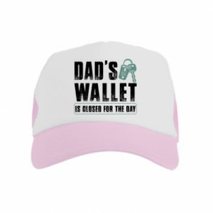 Czapki trucker dziecięce