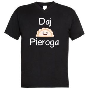 Koszulka V-neck męska Daj Pieroga
