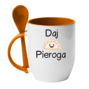 Kubki z ceramicznymi łyżkami