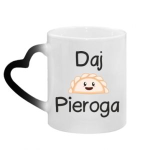 Kubki magiczne z uchwytem w kształcie serca