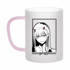 Kubki szronione dwukolorowe