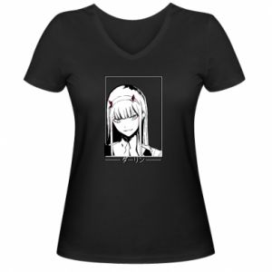 Koszulki V-neck damskie