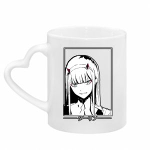 Kubki z uchwytem w kształcie serca