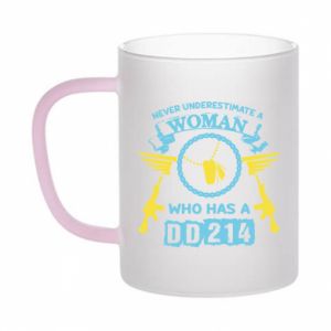 Kubki szronione dwukolorowe