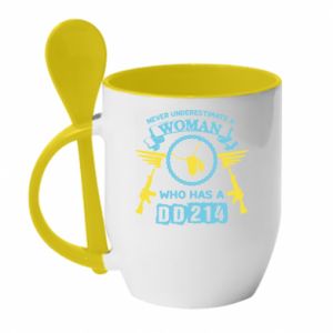 Kubki z ceramicznymi łyżkami