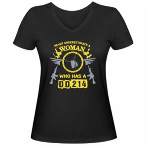 Koszulki V-neck damskie