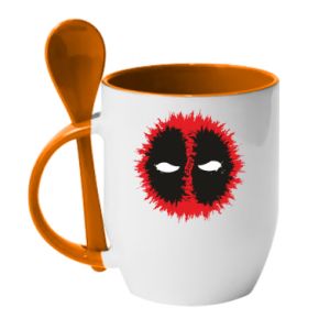 Kubki z ceramicznymi łyżkami