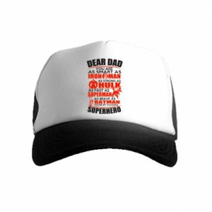 Czapki trucker dziecięce