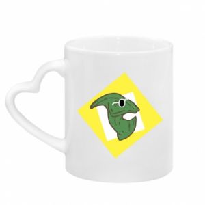 Kubki z uchwytem w kształcie serca