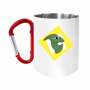 Kubki metalowe z uszkiem karabińczykiem