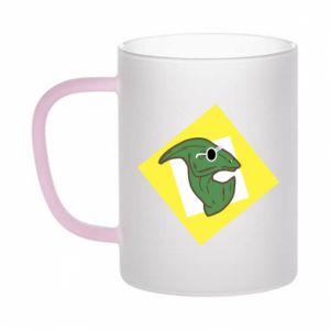 Kubki szronione dwukolorowe