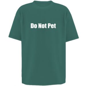 Koszulka oversize Do not pet