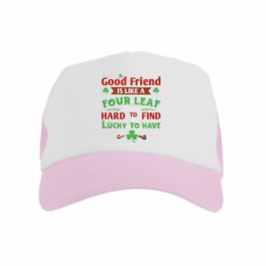 Czapki trucker dziecięce