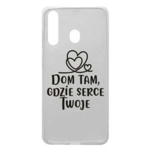 Etui na Samsung A60 Dom tam, gdzie serce twoje