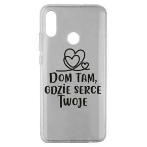 Etui na Huawei Honor 10 Lite Dom tam, gdzie serce twoje