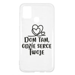 Etui na Samsung M31 Dom tam, gdzie serce twoje - PrintSalon Etui na Samsung M31 Dom tam, gdzie serce twoje