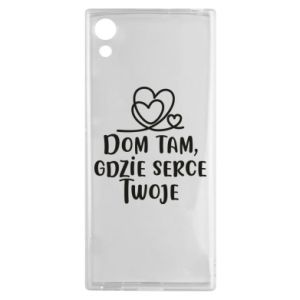 Etui na Sony XA1 Dom tam, gdzie serce twoje