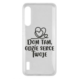 Etui na Xiaomi Mi A3 Lite Dom tam, gdzie serce twoje