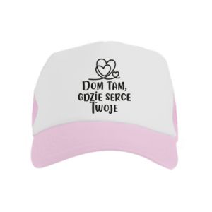 Czapki trucker dziecięce