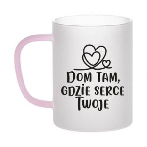 Kubki szronione dwukolorowe