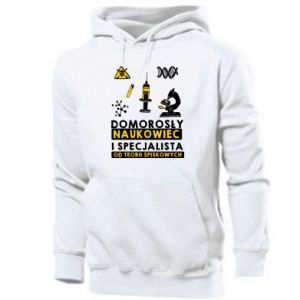 Bluza z kapturem męska Domorosły naukowiec