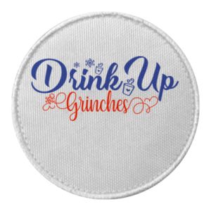 Naszywka okrągła Drink up