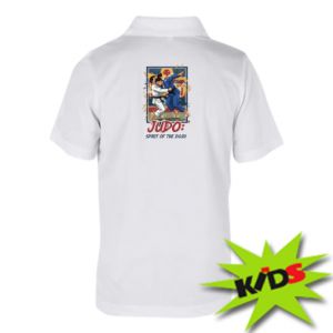 Koszulka polo dziecięca Duch judo