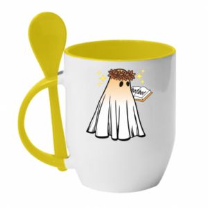 Kubki z ceramicznymi łyżkami