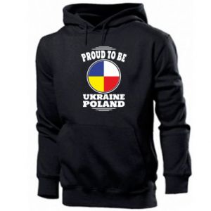 Bluza z kapturem męska Dumni z bycia Ukrainą