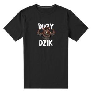 Koszulka premium męska Duży dzik