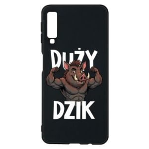 Etui na Samsung A7 2018 Duży dzik