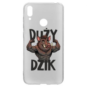 Etui na Huawei Y7 2019 Duży dzik