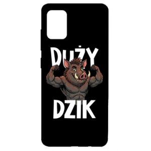 Etui na Samsung A51 Duży dzik
