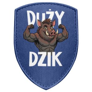 Naszywka tarcza Duży dzik
