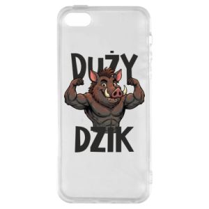Etui na iPhone 5/5S/SE Duży dzik