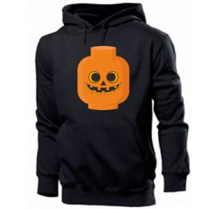 Bluza z kapturem męska na Halloween Dynia Lego