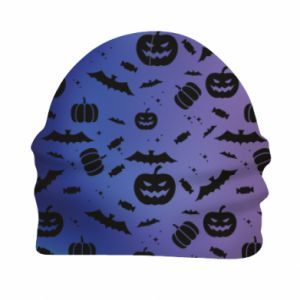 Czapka dziecięca Fullprint na Halloween Dynia wzór Halloween
