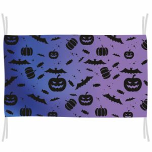 flag na Halloween Dynia wzór Halloween