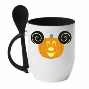Kubki z ceramicznymi łyżkami