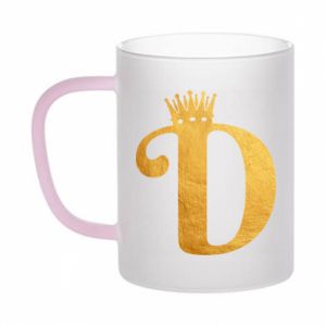 Kubki szronione dwukolorowe