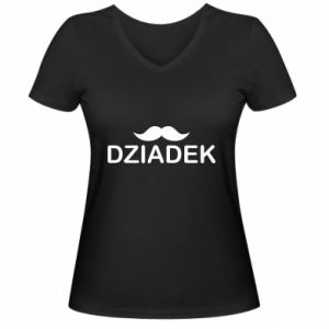 Koszulki V-neck damskie
