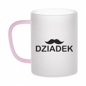 Kubki szronione dwukolorowe