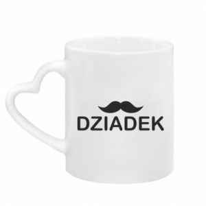 Kubki z uchwytem w kształcie serca