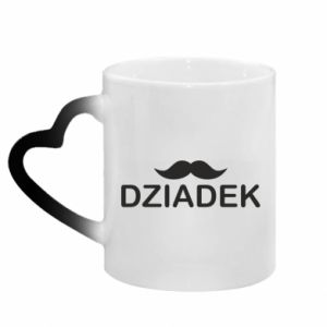 Kubki magiczne z uchwytem w kształcie serca