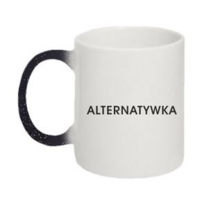Kubki zmieniające kolor brokatowe
