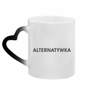 Kubki magiczne z uchwytem w kształcie serca