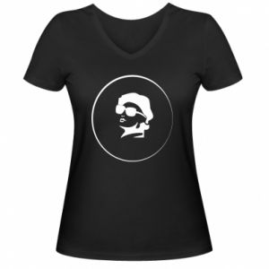 Koszulki V-neck damskie